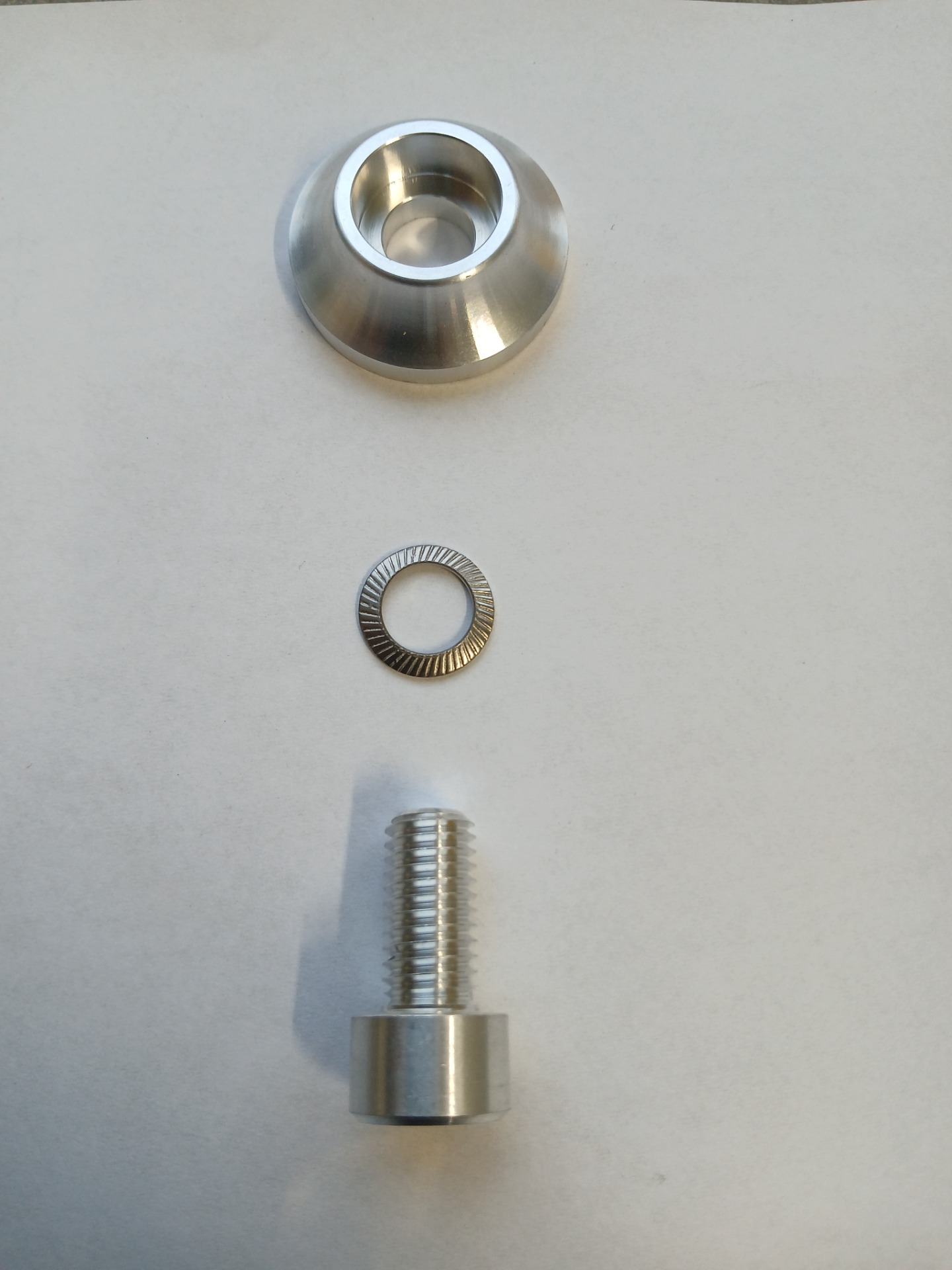 Set fü Achsscheibe vorne BMW Motorrad Leichtbau